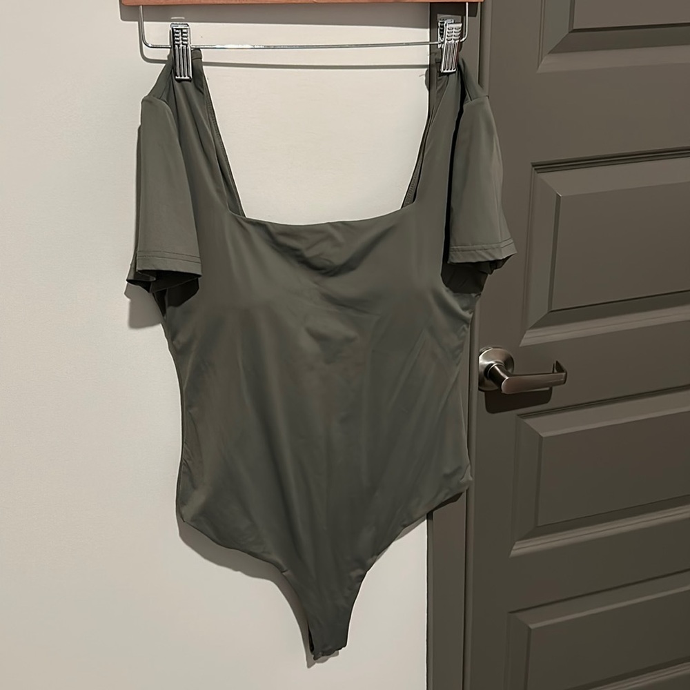 Klassy Network Square-neck Bodysuit